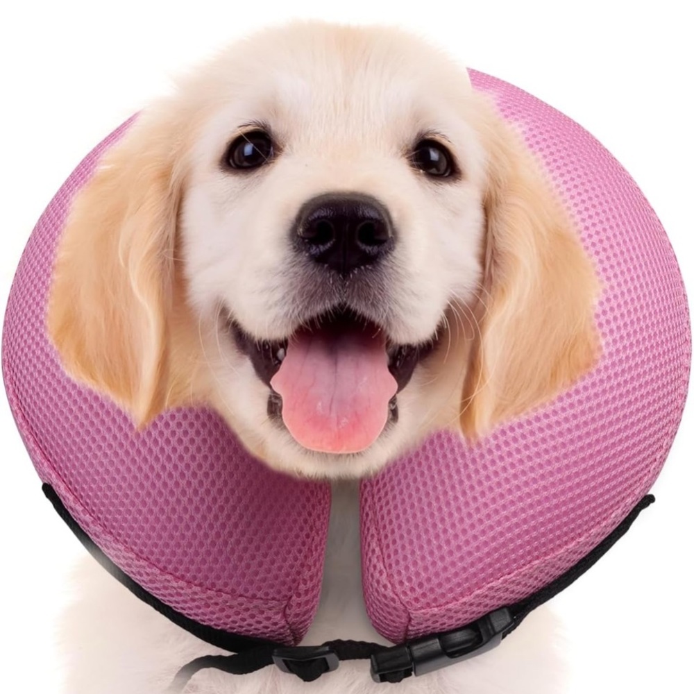 Dog Donut Collar,Breathable Soft Inflatable.